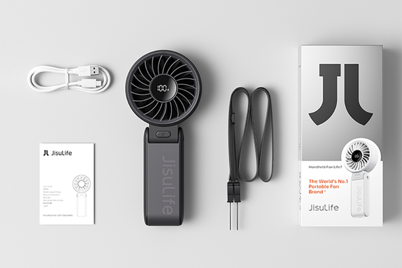 Quạt sạc cầm tay Jisulife LIFE7 (hình 6)