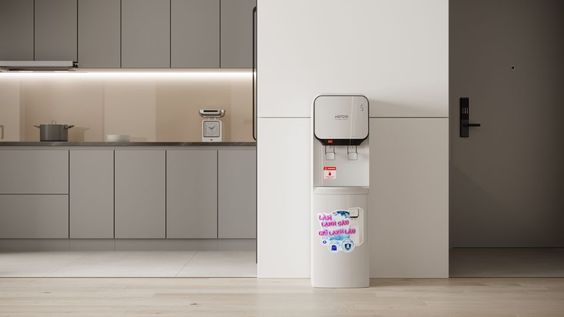 Cây nước nóng lạnh Mutosi MD-200 với thiết kế hiện đại, nhỏ gọn