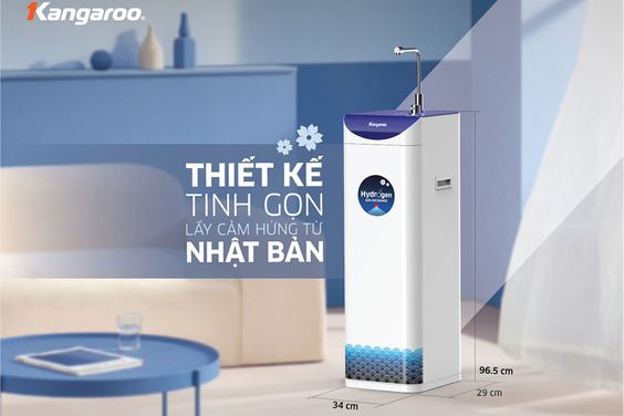 máy lọc nước Kangaroo 7 lõi KG10A7S kiểu dáng slim nhỏ gọn