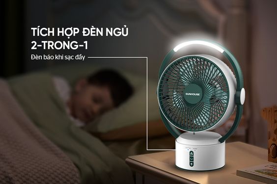 Sunhouse SHD7116 có trang bị thêm đèn LED