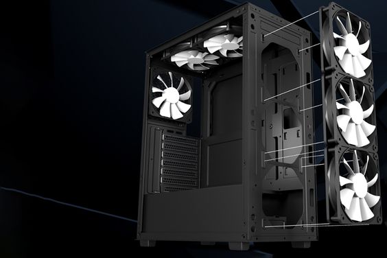 vỏ case MIK Aion 3FA Black - hình 2