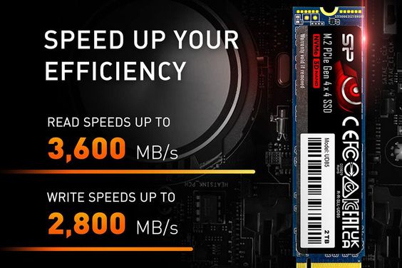 SSD Silicon Power UD85 250GB NVMe PCIe 4.0 M.2 - hình 2