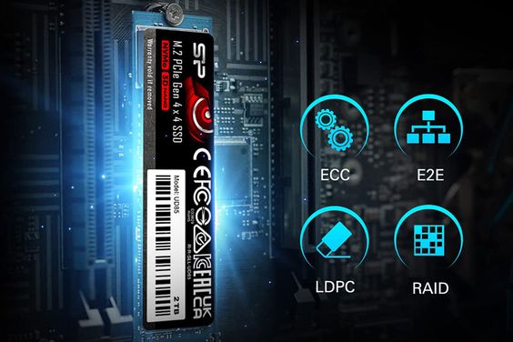 SSD Silicon Power UD85 250GB NVMe PCIe 4.0 M.2 - hình 4