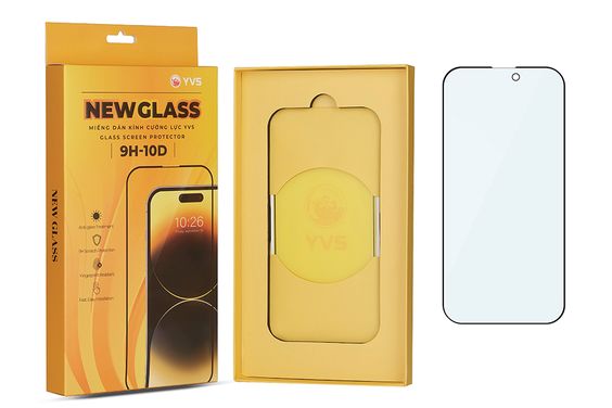 Miếng dán kính cường lực chống ánh sáng xanh iPhone 15 Pro Max 10D YVS - hình 2