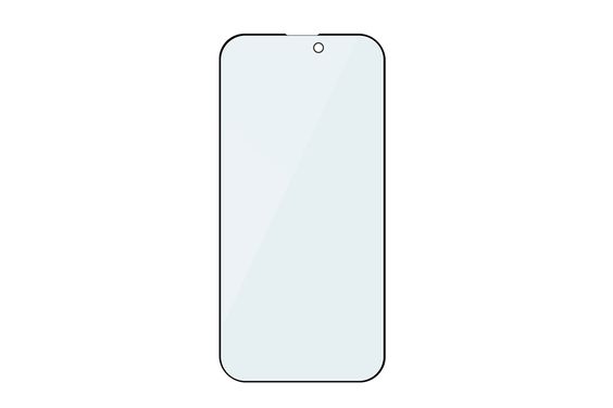 Miếng dán kính cường lực chống nhìn trộm iPhone 15 Pro Max 10D YVS - hình 1