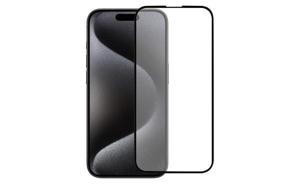 Miếng dán kính cường lực iPhone 15 Pro 6D YVS - hình 1