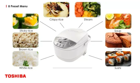 nồi cơm điện toshiba - hình 3