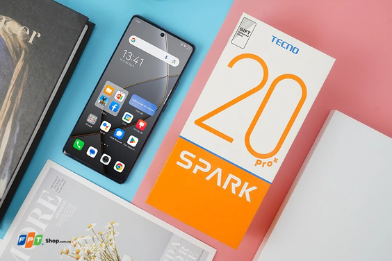 Tecno Spark 20 Pro+ sở hữu bộ vi xử lý MediaTek Helio G99