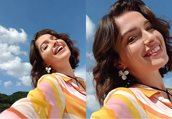 Camera selfie trên vivo V25