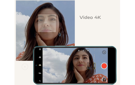 khả năng quay 4k trên vivo V25 5G
