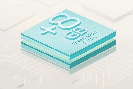 Ram mở rộng trên vivo V25 5G