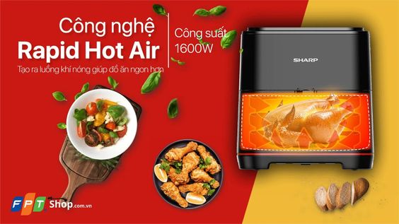 Công nghệ chiên chân không Rapid Air