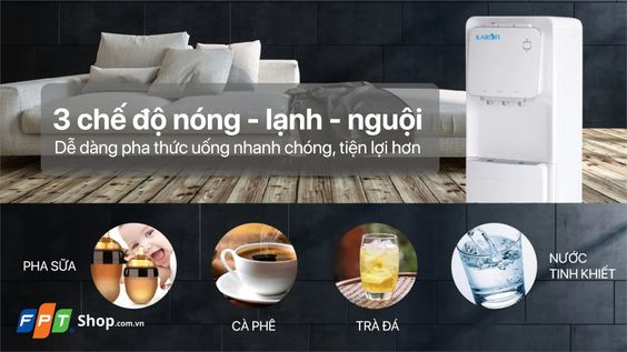 Nhiều chế độ nước với vòi riêng biệt