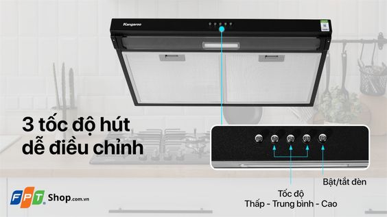 3 tốc độ hút đáp ứng mọi nhu cầu