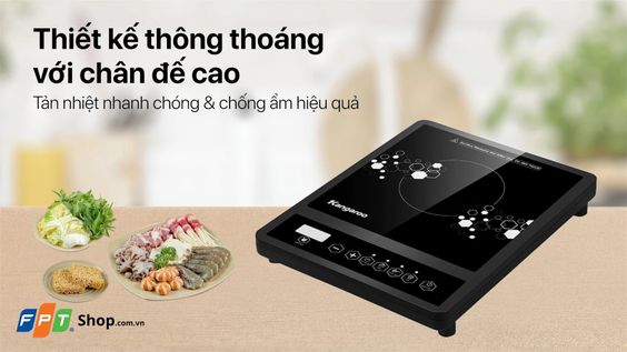 Thiết kế thông thoáng với chân đế cao