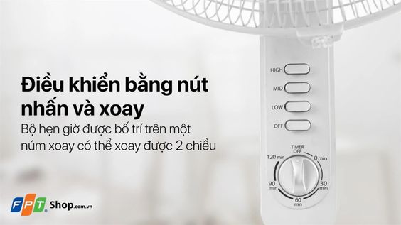 Điều khiển bằng nút nhấn và xoay