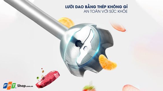 Lưỡi dao sắc bén với thiết kế chống bắn