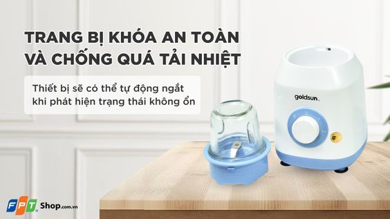 Khóa an toàn, chống quá tải nhiệt