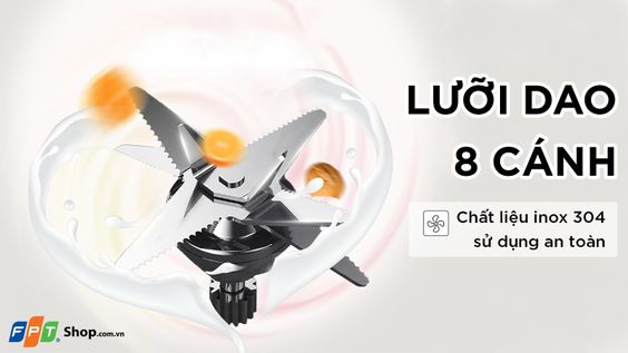 Lưỡi dao 4D làm từ inox 304 