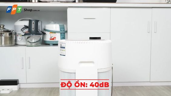 Hoạt động êm ái, độ ồn thấp