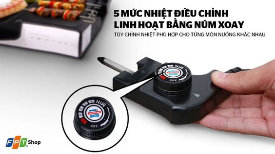 Điều chỉnh 5 mức nhiệt linh hoạt