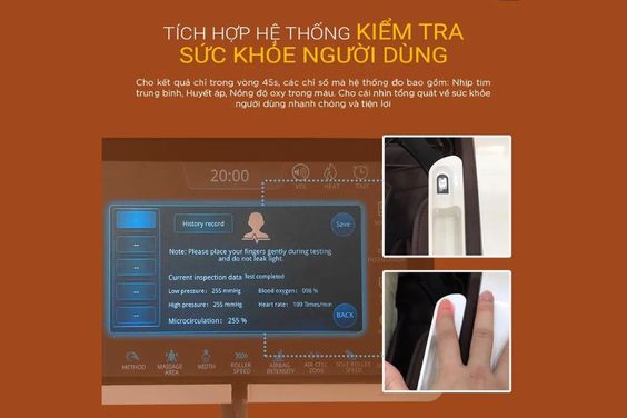 Hệ thống kiểm tra sức khỏe người dùng