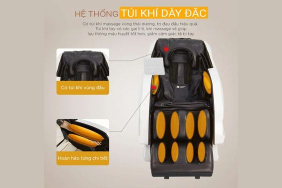 Hệ thống túi khí dày đặc