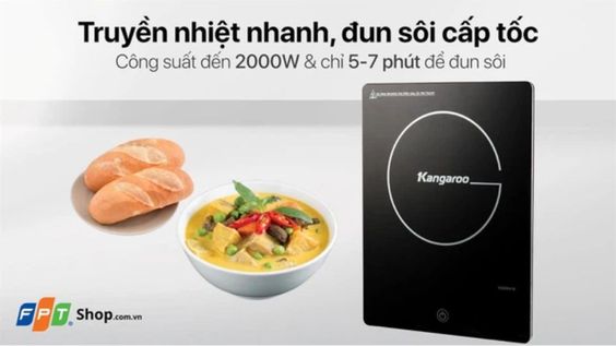 Truyền nhiệt nhanh, đun sôi cấp tốc