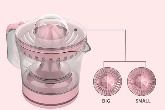 2 cối vắt phù hợp