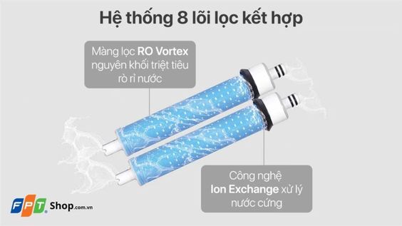 Kangaroo Infinity KG10A9I có đến 8 lõi lọc kết hợp