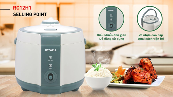 2 chế độ nấu tiện lợi