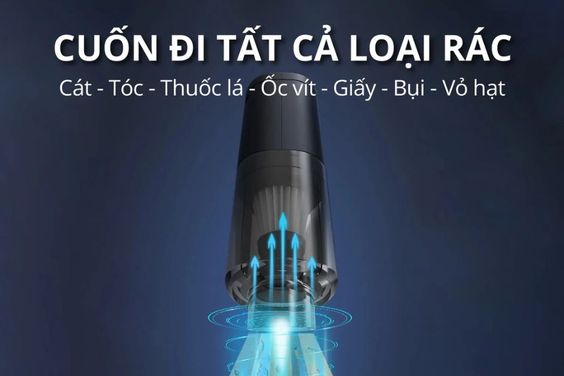 Thổi bụi mạnh mẽ với mô tơ hiện đại