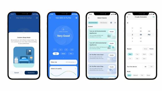 Điều khiển tiện lợi thông qua ứng dụng&nbsp;VeSync