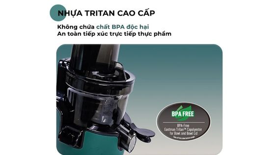 Làm từ nhựa Tritan cao cấp