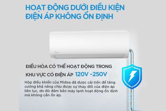 Hoạt động dưới môi trường điện áp không ổn định