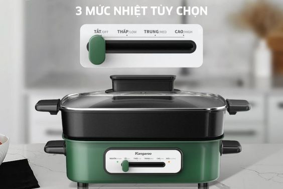 Có nhiều chế độ nấu khác nhau