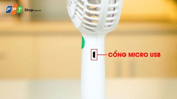 Trang bị cổng sạc tiện lợi