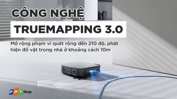 Công nghệ TrueMapping 3.0 trên Deebot X2 Omni