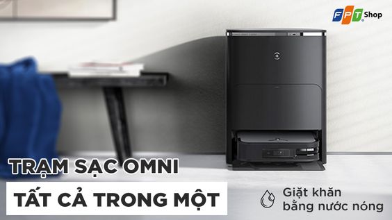 Deebot X2 Omni đi kèm trạm sạc Omni “tất cả trong một”