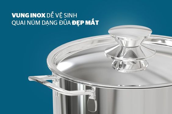 Làm từ inox an toàn cho sức khỏe