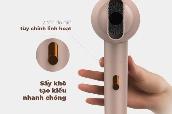 2 tốc độ gió linh hoạt