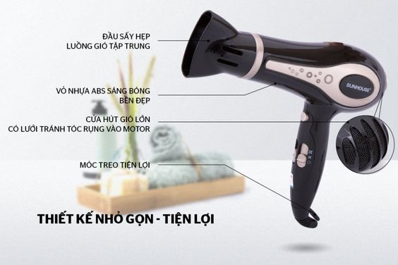 Thiết kế nhỏ gọn, tiện lợi