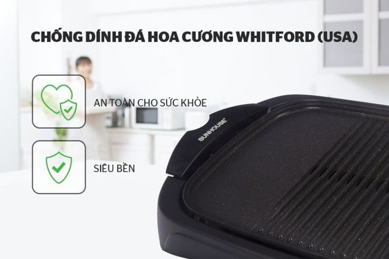 Chống dính đá hoa cương Whitford