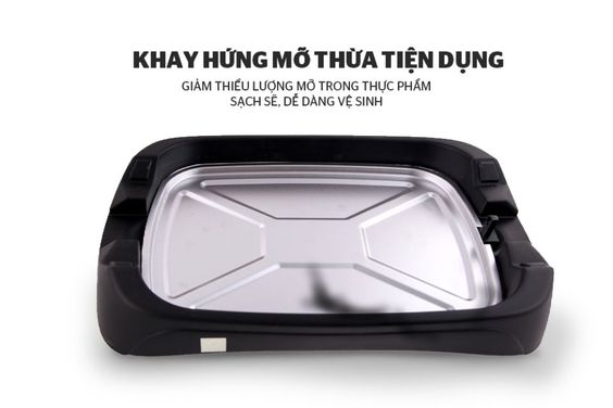 Khay hứng mỡ thừa tiện dụng