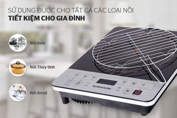 Thích hợp với tất cả loại nồi