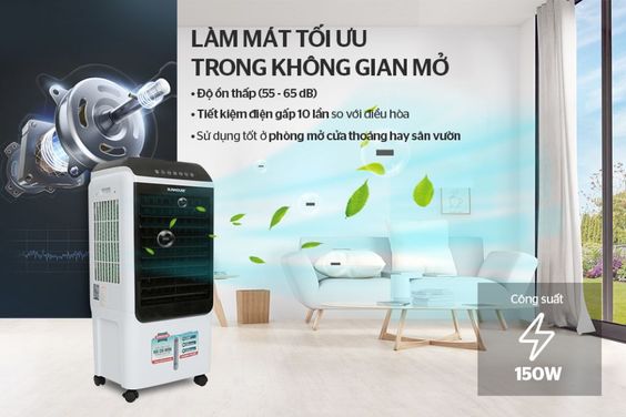 Tiết kiệm điện năng, độ ồn thấp