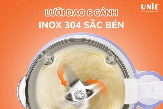 Lưỡi dao 6 cánh sắc bén