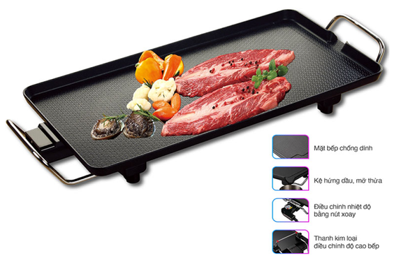 Cấu tạo và nguyên lý hoạt động của bếp nướng điện