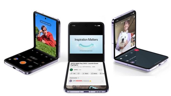 Chế độ FlexForm trên OPPO Find N2 Flip