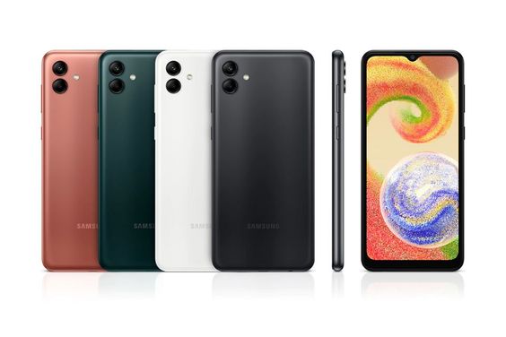 Thiết kế Samsung Galaxy A04
